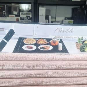 Flexible Electric Warming Mat - Black